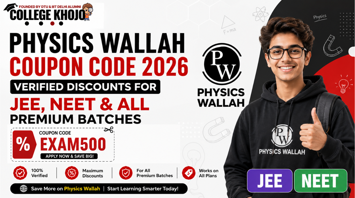 Physics Wallah Coupon Code 2026: Verified Discounts for JEE, NEET, and All Premium Batches